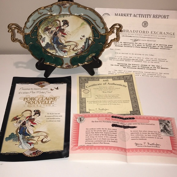 Bradford Exchange “Pao Chai” No. A0695 1st Issue - Picture 2 of 8